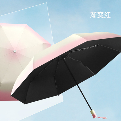 Grande Indústria e Comércio Regalo Logotipo personalizado guarda-chuva de proteção solar para senhoras