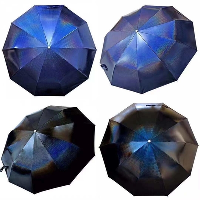 Quadro de fibra de vidro estilo popular luxo laser guarda-chuva mágica com logotipo personalizado impressão