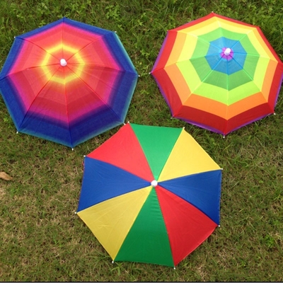 Guarda-chuvas para proteção solar UV durante atividades ao ar livre, como acampar e pescar