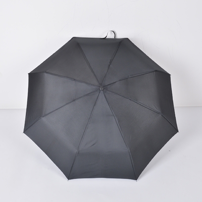 Logotipo personalizado guarda-chuva triplo poliéster chuva e sol guarda-chuva dobrado para suprimentos de viagem