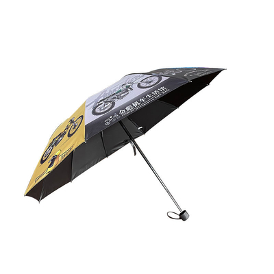 Um guarda-chuva de vinil de estilo americano com cor de transferência de calor e LOGO personalizado