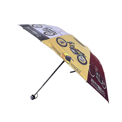 Um guarda-chuva de vinil de estilo americano com cor de transferência de calor e LOGO personalizado