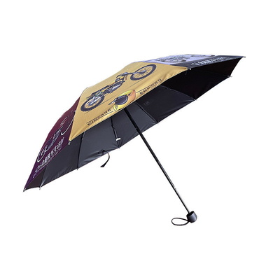 Um guarda-chuva de vinil de estilo americano com cor de transferência de calor e LOGO personalizado