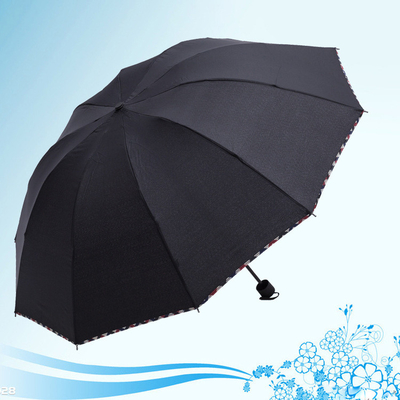 Promoções de estilo minimalista guarda-chuva com cor personalizada e logotipo de impressão digital