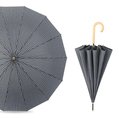 Um guarda-chuva de 23 polegadas * 8k para adultos com um design minimalista simples e impressão personalizada
