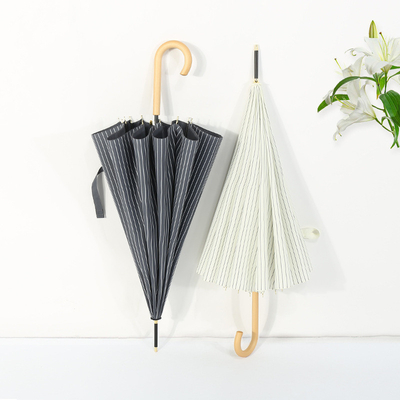 Um guarda-chuva de 23 polegadas * 8k para adultos com um design minimalista simples e impressão personalizada