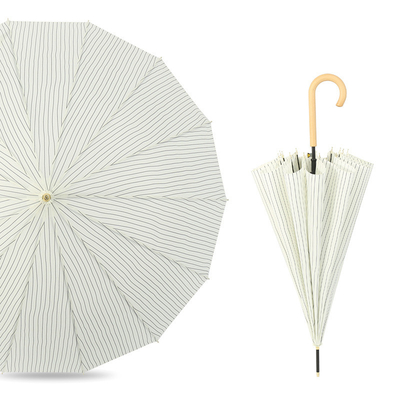 Um guarda-chuva de 23 polegadas * 8k para adultos com um design minimalista simples e impressão personalizada