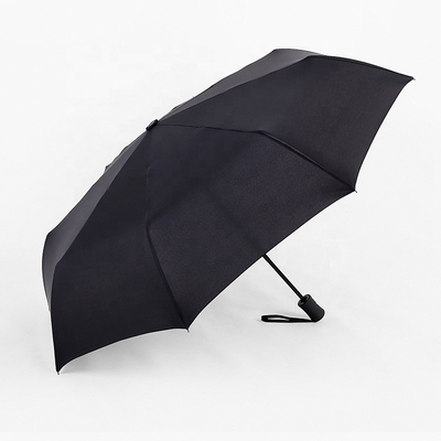 Um guarda-chuva totalmente automático duplo à prova de vento Logotipo personalizado impresso para viagem conveniente