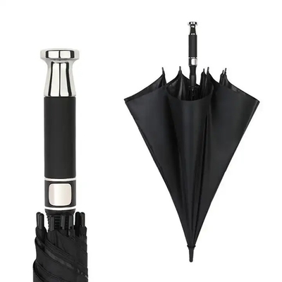 190T Ponegee Tecido Grande guarda-chuva com logotipo personalizado Impresso e Automático Anti-UV