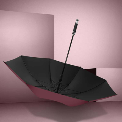 190T Ponegee Tecido Grande guarda-chuva com logotipo personalizado Impresso e Automático Anti-UV