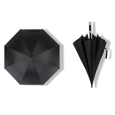 190T Ponegee Tecido Grande guarda-chuva com logotipo personalizado Impresso e Automático Anti-UV