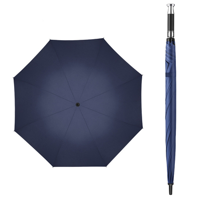190T Ponegee Tecido Grande guarda-chuva com logotipo personalizado Impresso e Automático Anti-UV