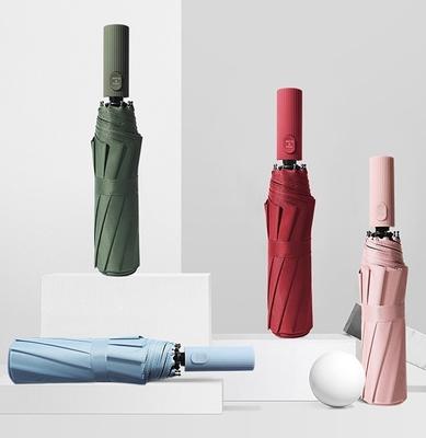 Guarda-chuva personalizada com logotipo impresso para proteção UV masculina e feminina