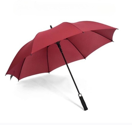 Logotipo personalizado Impresso Large Windproof Light Luxury Business Umbrel com EVA Handle