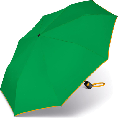 Logotipo personalizado Impresso Cor Correspondente Guarda-chuva Estilo de Moda Material do painel de revestimento preto