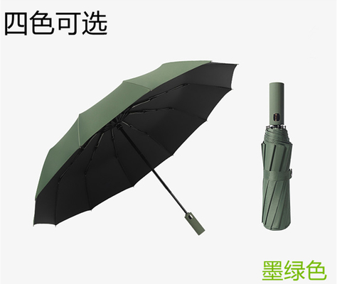Logotipo personalizado Impresso Guarda-chuva automática Tudo em 1 Guarda-chuva à prova de vento