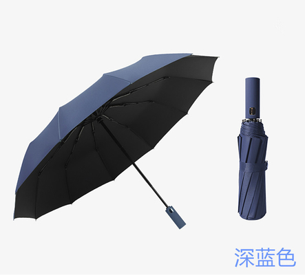 Logotipo personalizado Impresso Guarda-chuva automática Tudo em 1 Guarda-chuva à prova de vento