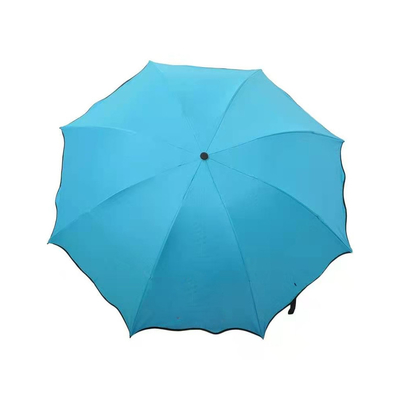 Agile Supply Chain UV resistente ao vento Bloco 3Fold Compacto guarda-chuva Logotipo personalizado Impresso