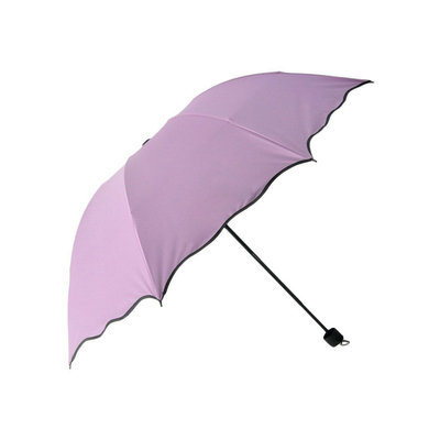 Agile Supply Chain UV resistente ao vento Bloco 3Fold Compacto guarda-chuva Logotipo personalizado Impresso