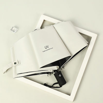 Agile Supply Chain Triple Folding Umbrel com Logotipo Personalizado Impresso e Bloco UV Perfeito