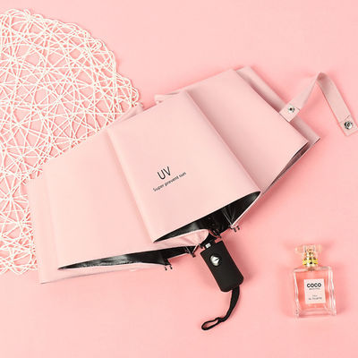 Agile Supply Chain Triple Folding Umbrel com Logotipo Personalizado Impresso e Bloco UV Perfeito