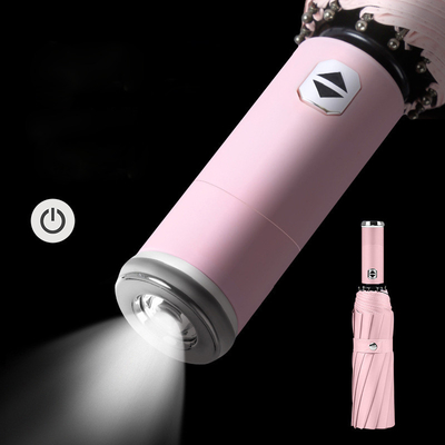 100cm Diâmetro aberto LED lanterna guarda-chuva Forte e durável para todas as suas necessidades