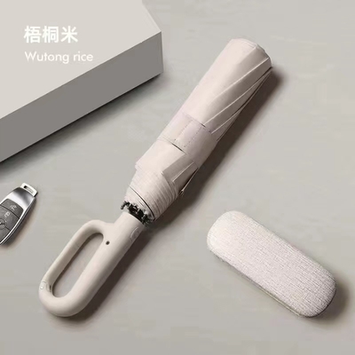 Adultos Viagens Essencial Design Único Automático 3 guarda-chuva dobrável com bloqueio UV