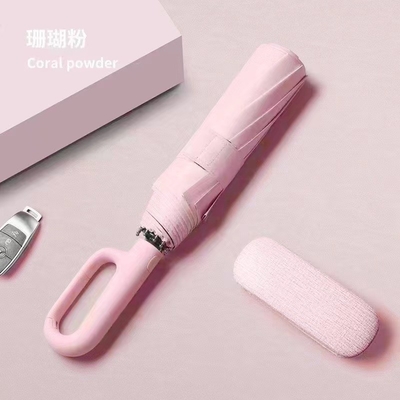 Adultos Viagens Essencial Design Único Automático 3 guarda-chuva dobrável com bloqueio UV