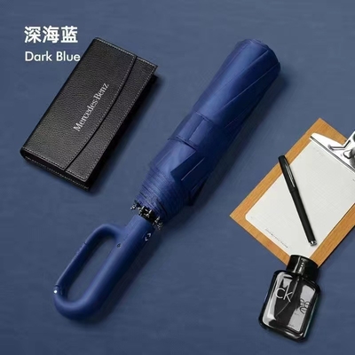 Adultos Viagens Essencial Design Único Automático 3 guarda-chuva dobrável com bloqueio UV