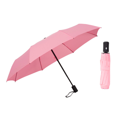 Um guarda-chuva triplo 3 Poliéster Pongee de viagem guarda-chuva à prova de vento para presentes