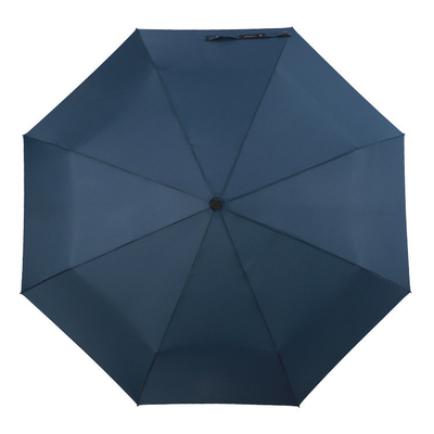 8k Anti-UV Impermeável Três guarda-chuva dobrável com controle manual manuseio de plástico Pongee painel de material