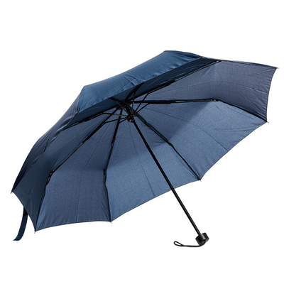 Umbrilhão de viagem Material Ponge de três dobras 8k Anti-UV Impressão de logotipo personalizado Fabricado
