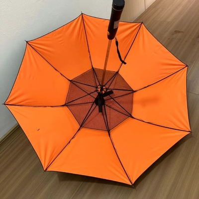 Mercado Popular Fano Verão Guarda-chuva UV-Resistente Água Ventolador Guarda-chuva 41 In Dia Outdoor Solar Guarda-chuva Ventolador Guarda-chuva
