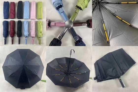Venda Quente Três Posicionamento Automático De Design Mecânico Mão Guarda-chuva UV Bloco Guarda-chuva