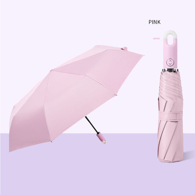 Portagem total Máquina de bloqueio automática Tripla dobragem Multicolor guarda-chuva Dropship aceito